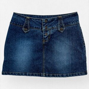 Vintage Y2K Jordache Denim Mini Skirt